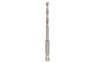 BROCA HELICOIDAL PARA MADERA, VÁSTAGO HEXAGONAL DE 1/4"