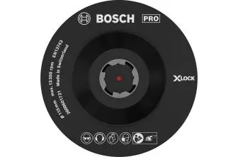 PRO BACKING PAD X-LOCK, 115 MM, CON FIJACIÓN DE GANCHO Y BUCLE