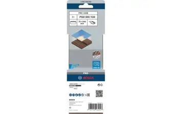 BANDA DE LIJA PRO X440, 75 X 508 MM, G60, G80, G100, 3 UNIDADES