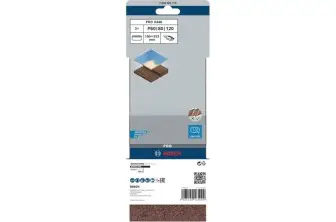 BANDA DE LIJA PRO X440, 100 X 552 MM, G60, G80, G100, 3 UNIDADES