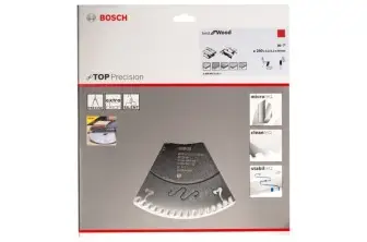 HOJA DE SIERRA CIRCULAR TOP PRECISION BEST FOR WOOD