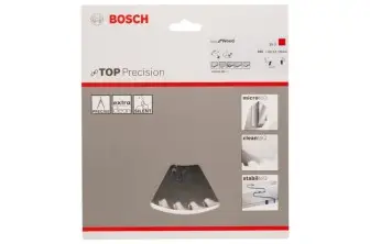 HOJA DE SIERRA CIRCULAR TOP PRECISION BEST FOR WOOD
