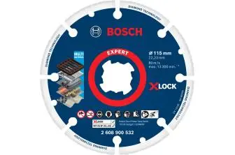 DISCO DE CORTE EXPERT DIAMOND METAL WHEEL X-LOCK DE 115 X 22,23 MM