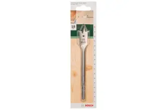 BROCA FRESADORA PLANA, HEXAGONALD = 18,0 MM; L = 160 MM