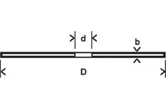 DISCO DE CORTE RECTO, INOXIDABLED = 125 MM; GROSOR= 1,0 MM