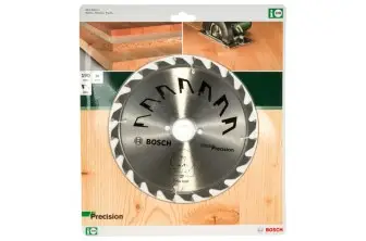 HOJA DE SIERRA CIRCULAR PRECISIOND = 190 MM; TALADRO= 30 MM; T = 24