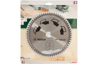 HOJA DE SIERRA CIRCULAR SPECIALD = 210 MM; TALADRO= 30 MM; T = 64