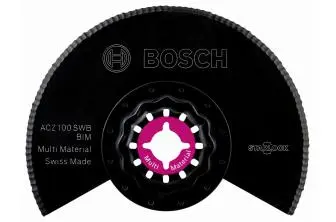 CUCHILLA CON DIENTES ONDULADOS BIMETÁLICOS STARLOCK BIM ACZ 100 SWB100 MM