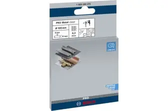 DISCO DE ALAMBRE PRO METAL CLEAN, VÁSTAGO DE INSERCIÓN RECTO, 100 X 0,3 MM