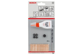 SET DE TACOS DE MADERA, 32 UNIDADES DE 6 MM