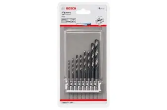SET DE BROCAS HSS IMPACT CONTROL, 8 UNIDADES, DE 2,5 - 8,5 MM
