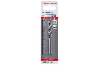 BROCA HELICOIDAL HSS POINTTEQ 4,5 MM
