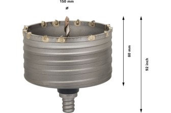 PRO SDS MAX-5 CORE CUTTER, 150 X 80 X 92 MM