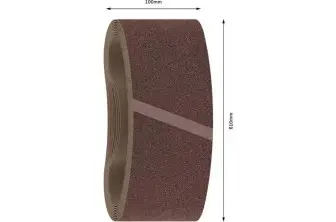 BANDA DE LIJA PRO X440, 100 X 610 MM, G150, 10 UNIDADES