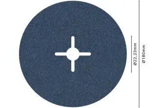 DISCO DE FIBRA PRO R574, 180 MM, G120