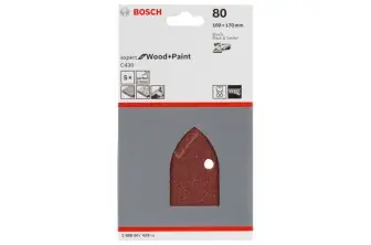 ESTUCHE DE 5 HOJAS DE LIJA C430