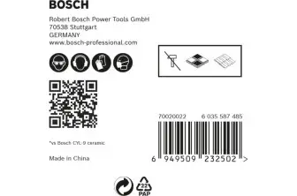 SET DE BROCAS PARA TEJAS EXPERT HEX-9 HARDCERAMIC DE 5 MM, 5 UNIDADES