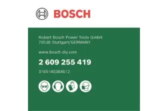 BROCAS PARA PIEDRAD = 3,0 MM; L = 60 MM