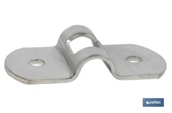 CHAPA DE ACERO GALVANIZADO | MEDIDA: 25 MM X 6 MM