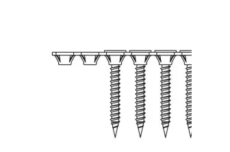 TORNILLO PARA PLACAS DE YESO, ROSCA FINA CON PUNTA TALADRADORA 3,5X35