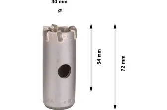 PRO SDS PLUS-5 CORE CUTTER, 30 X 50 X 72 MM