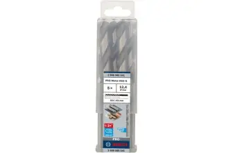 BROCA HELICOIDAL PRO METAL HSS-G, LONGITUD ESTÁNDAR, 12,4 X 101 X 151 MM, 5 UNIDADES