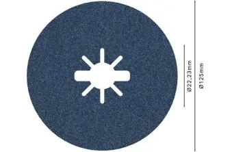 DISCO DE FIBRA PRO R574 X-LOCK, 125 MM, G100