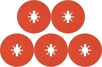 DISCO DE FIBRA EXPERT R782 PRISMA CERAMIC X-LOCK DE 125 MM, 22,23 MM, G 60, 5 UNIDADES