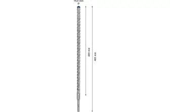 BROCA PARA MARTILLO EXPERT SDS PLUS-7X DE 15 X 400 X 465 MM
