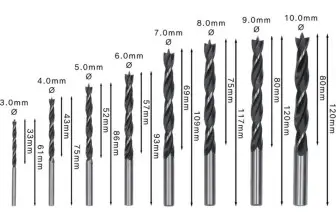 SETS DE BROCAS PARA MADERA PRO WOOD, 8 UDS.