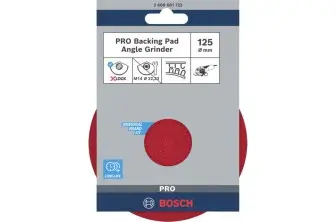 PRO BACKING PAD X-LOCK, 125 MM, CON FIJACIÓN DE GANCHO Y BUCLE