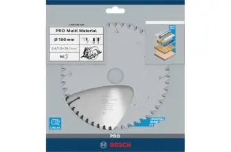 HOJA DE SIERRA CIRCULAR PRO MULTI MATERIAL, 190 X 2,4 X 20 MM