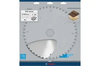 HOJA DE SIERRA CIRCULAR PRO WOOD, 300 X 3,2 X 30 MM, T48