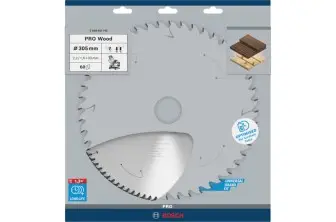 HOJA DE SIERRA CIRCULAR PRO WOOD CORDLESS, 305 X 2,2 X 30 MM, T60