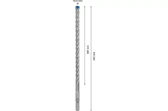BROCA PARA MARTILLO EXPERT SDS PLUS-7X DE 10 X 200 X 265 MM, 30 UNIDADES
