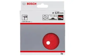 PRO BACKING PAD, 125 X 8 MM, CON FIJACIÓN DE GANCHO Y BUCLE