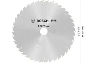 HOJA DE SIERRA CIRCULAR PRO WOOD CORDLESS, 254 X 2,2 X 30 MM, T48