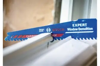 HOJA DE SIERRA SABLE EXPERT 'WINDOW DEMOLITION' S 956 DHM, 10 UNIDADES