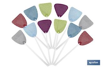 MATAMOSCAS MANUAL | FABRICADO EN PVC | PACK 12 UNIDADES