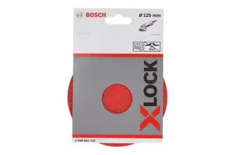 PRO BACKING PAD X-LOCK, 125 MM, CON FIJACIÓN DE GANCHO Y BUCLE