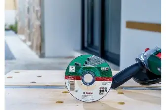 SET DE DISCOS DE TRONZAR DE 5 PIEZAS, ACODADO PARA PIEDRAD = 115 MM